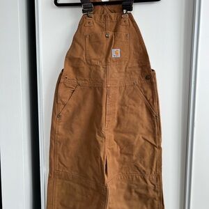 Carhartt Brown Duck Canvas Overalls